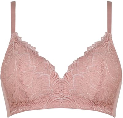 Naturana voorgevormde BH zonder beugels maat 95D pink rose