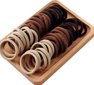 100 Stuks Haarbanden voor Dames – Kaki – Hoog Elastische Rubberen Haarbanden – Sterke en Flexibele Haaraccessoires – Geschikt voor Dagelijks Gebruik, Sport en Styling