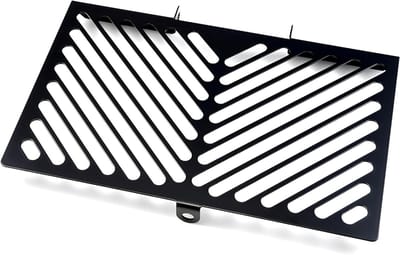 Radiatorafdekking Motor - Beschermrooster - Motor Beschermen - Roestvrij Staal - NC 700/750 - Zwart