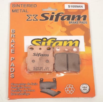 sifam remblokjes voor quad honda 420 trx fa 2008 tot 2012 avg / avd nieuw