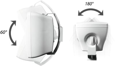 Omnitronic OD-5 Wandluidspreker 70 W Wit 1 paar