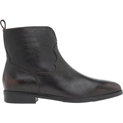 Leren cowboylaarzen voor dames Ryłko