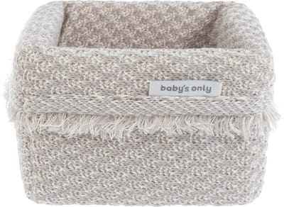 Baby's Only Commodemandje Happiness - Urban Taupe/Ecru - 18x18x18 cm