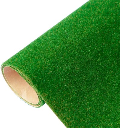 Dailygoods- Kunstgrasmat 100 x 40 cm - Kunstgrastapijt - Decoratieve Grasmat - Tuinbouw - Miniatuur - PA Nylon Materiaal - Nepgras