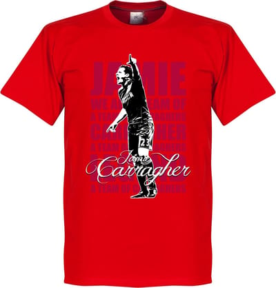 Jamie Carragher Legend T-Shirt - Rood - XXL