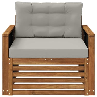 vidaXL - Buiten - Midden - Sofa - Naturel