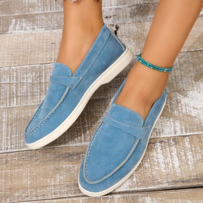 Klassieke Hete Verkoop Nude Luxe Platte Heren Casual Schoenen Comfortabele Instappers Loafers Schoenen Hoge Kwaliteit Kinder Suède Wandelschoenen Vrouw 36