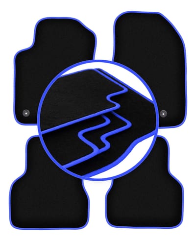 CARLUX-BLAUW automatten voor: Alfa Romeo Giulietta hatchback (2010-2020)