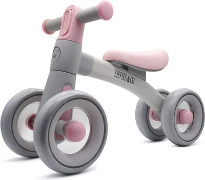Liefjes & Co Loopfiets / Driewieler vanaf 1 Jaar Baby Roze