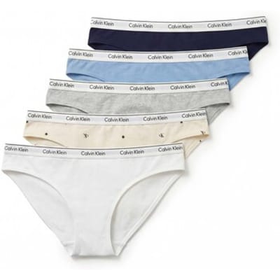 Calvin Klein Ondergoed Bikinislip 5-Pack - Fashion Wear - Vrouwen