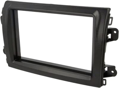 2-DIN Radio Inbouwframe voor FIAT Ducato Serie 8 Vanaf 2021 - Dubbel DIN Radio Adapter Paneel Zwart