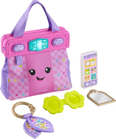 Mattel speelgoed Fisher-Price leerplezier tas educatief multicolor.