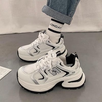 Heren Dames Zomer Lente Herfst Casual Sneakers Ademend Gevulkaniseerd Luxe Mode Nieuwe Dames Designer Witte Tennisschoenen Lage Top 35 gray