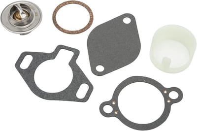 Bootthermostaat Kit met Mouw 160° voor MerCruiser 4.3L 5.0L 5.7L 7.4L 8.2L - Betrouwbare Koeling, Hoge Kwaliteit en Eenvoudige Installatie