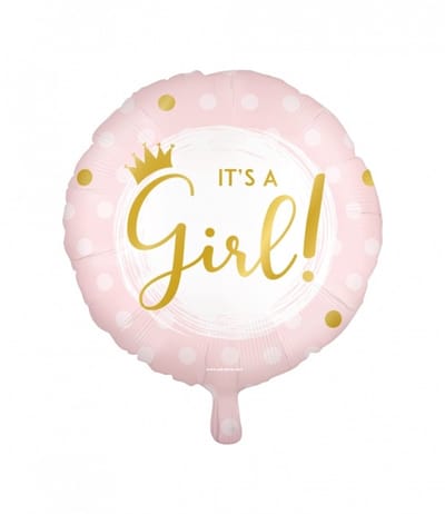 Paperdreams foil balloon - it's a girl! | 6 stuks