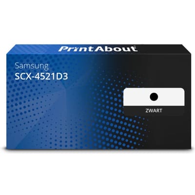 PrintAbout huismerk Toner SCX-4521D3 Zwart Geschikt voor Samsung