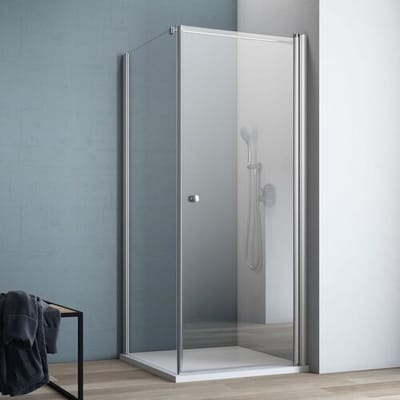 GEO maw flex hinged door right with side panel 100 x 100 cm AF1001010R2360