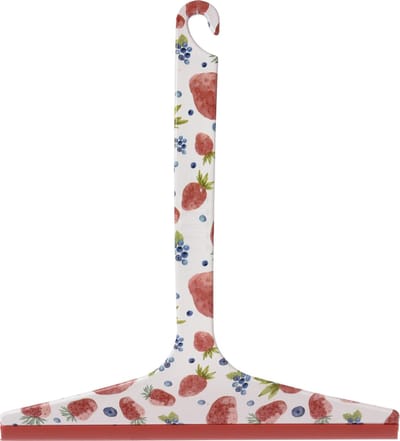 Excellent Houseware Raamwisser - raamtrekker - douchewisser - rood - pp kunststof - 25 x 20 x 3 cm
