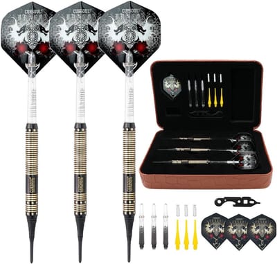 Zachte Dartpijlen Set - Dartpijlen Met Case - Precisie Spelen - Modieus Design - 16 Gram - B1102