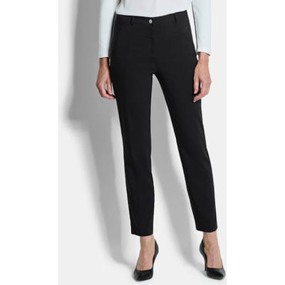 Broek LOUISA van superstretch-bengaline - zwart - Gr. 19 van Goldner Fashion