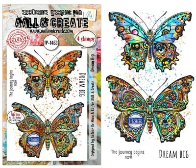 Aall & Create clearstamp A6 - Dream big