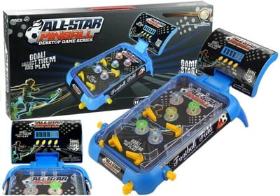 Playos® - Flipperkast - met Licht en Geluid - Scorebord - 53,5 x 24 x 9,5 cm - Pinballmachine - Pinball - Arcade - Speelgoed