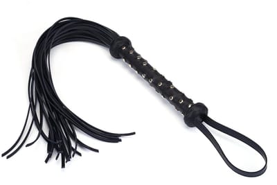 Liebe Seele - Dark Secret - Luxe lederen Flogger - Exclusief En Handgemaakt In Japan