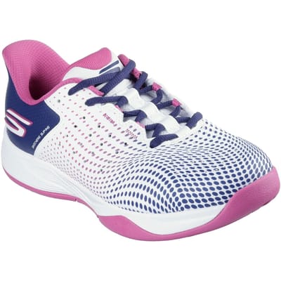 Skechers Slip-ins Relaxed Fit Viper Court Herenschoenen Wit/Marineblauw/Roze