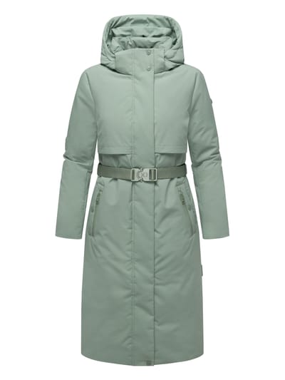 Navahoo dames winterparka WALDBUMMLER – weerbestendig & stijlvol met tailleceintuur