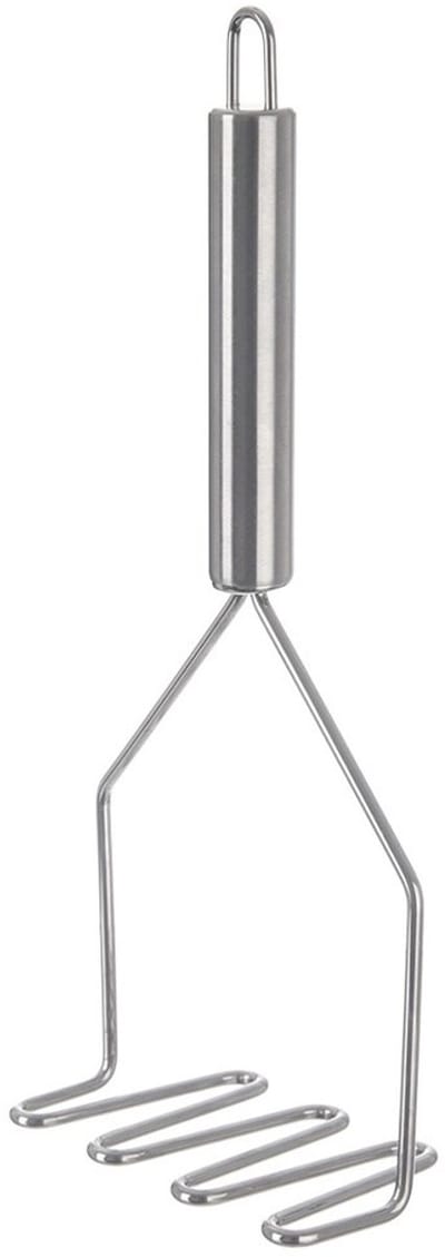Orion - Roestvrijstalen Aardappelstamper - 24 cm - Ergonomische Handgreep