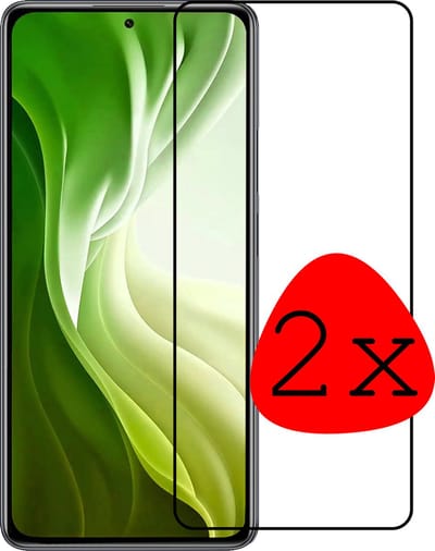 Screenprotector - 2 Stuks Geschikt voor Xiaomi 11T - Extra Sterk - Beschermglas - Gehard Glas - Tempered Glass - Screen Protector