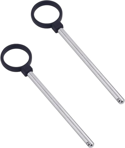 Ringvormige Gewichtstapelpin - 0,95cm Diameter - Drop Set Pins - Gym Accessoires - Koolstalen Laadpin - Thuisgym Apparatuur - Gewichtsstapel Verlengpin