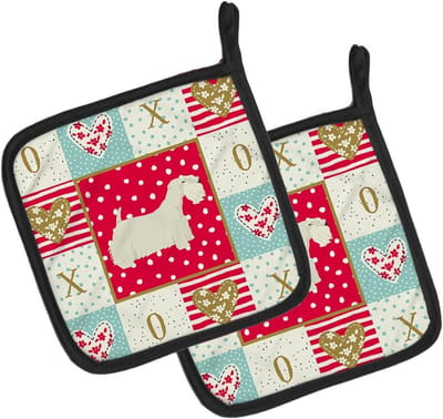 Pannenlappen - Ovenwanten - Veilig Koken - Hittebestendig - 1 stuk - Multicolor