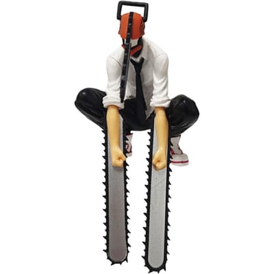 14/17cm Chainsaw Man Anime Figuur Power/Denji Actiefiguur PVC Chainsaw Man Noodle Stopper Figuur Volwassen Verzameling Model Speelgoed black