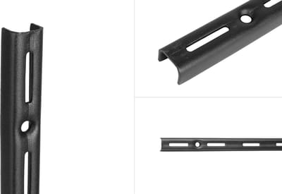 Wovar Wandrail voor Enkel F|systeem 149,5 cm Zwart | Per Stuk