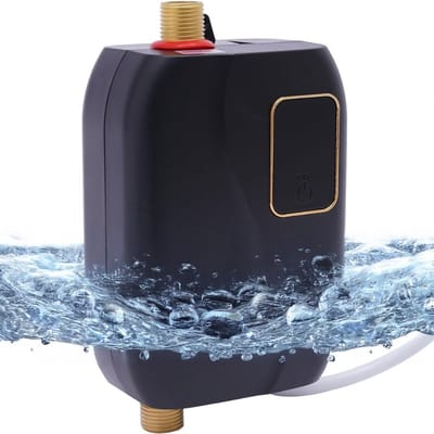 ApexArte® Boiler - Doorstroomverwarmer - Keukenboiler - Doorstroomboiler - Met Display - Zwart