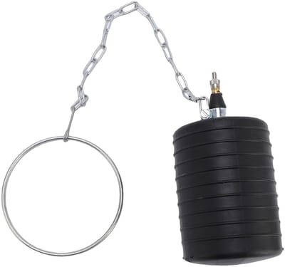 Waterdichte Pijpstopper - Opblaasbare Buisplug - Lekdetectie Pijpleidingen - Sterke Luchtdichtheid - Grote Maat - Zwart