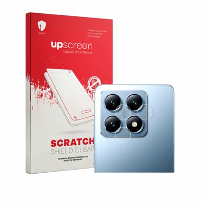 upscreen - Screenprotector voor Xiaomi 14T Pro (ALLEEN Camera Lens) - Folie Beschermfolie transparant