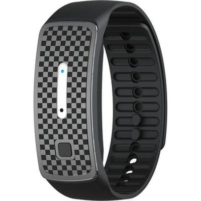 Ultrasone polsband Anti-muggenarmband Outdoor Pest Insect Bugs Muggenmelkarmband zwart