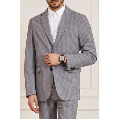 GUESS Marciano By  Wiston Performing Light Wool Grey Blazer P Maat: 46 | Blazers Outlet | Heren | Grijs