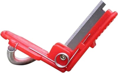 Kleine plantensnijder - Vinger oogster - Fruit plukken - Veerontworpen handvat - 7 cm - Rood