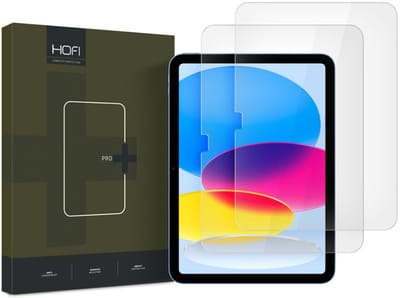 HOFI PRO+ schermbeschermfolie voor Apple iPad (2025) / (2022), gehard glas, volledige lijm, set van 2 stuks