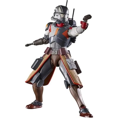 Hasbro Star Wars - The Bad Batch Black Series Echo (Mercenary Gear) 15 cm Actiefiguur - Multicolours