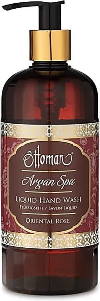 Ottoman Argan Spa Vloeibare Handzeep met pomp Oriental Rose 400 ml