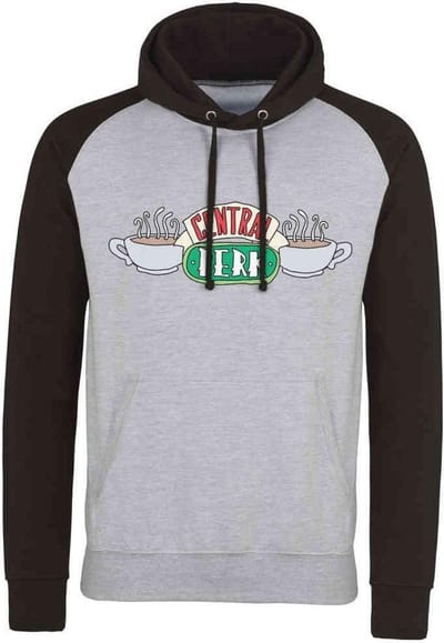 Friends Hoodie/trui -S- Central Perk Grijs/Zwart