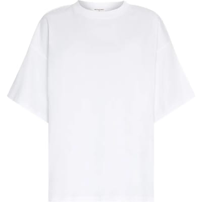 MSCH Copenhagen Mschkinsey Melea Tee Tops & T-shirts Dames - Shirt - Wit - Maat S/M