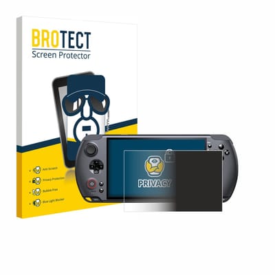 BROTECT - privacy screenprotector voor GPD Win 5 - Folie Beschermfolie Blauwlichtfilter
