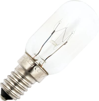 Schiefer E14 Buis Gloeilamp | 25W 2700K 150lm 220V | Dimbaar