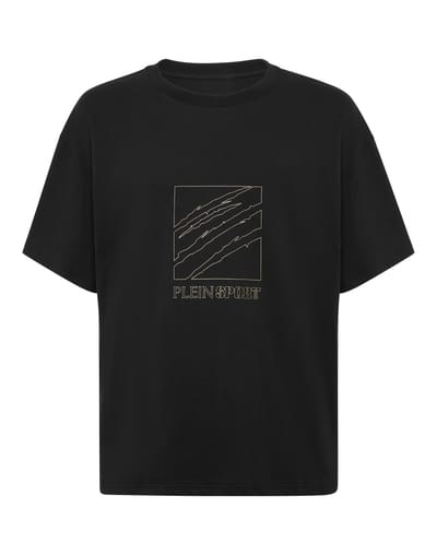 T-Shirt Ronde Hals Ss Scratch