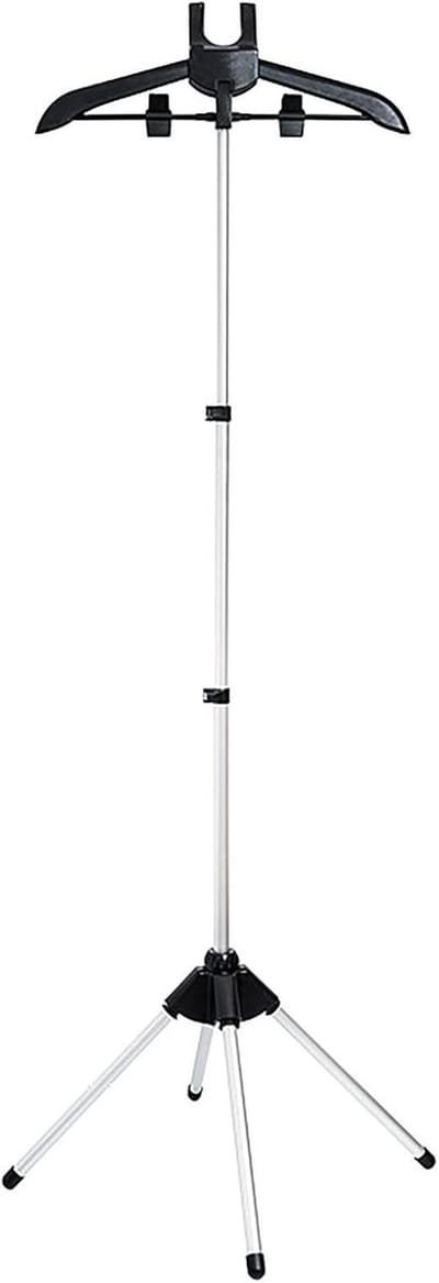 Kledingstomer Rek - Stoomhanger Kleding - Kreukels Verwijderen - 360 Graden Rotatie - Tot 155 cm - Zwart